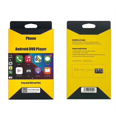 för Carlinkit Wired & Wireless för Carplay Android Auto för Dongle Tablet