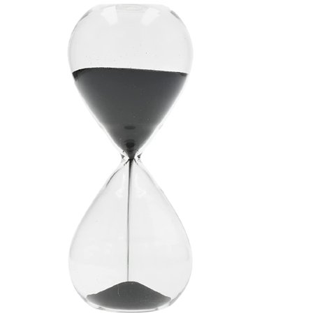 5 minutters glass timeglass, kreative personlige glass timeglass ornamenter