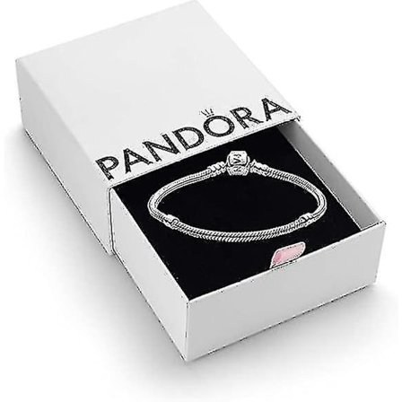 Pandora Moments Dam Sterling Silver Charmarmband 19 cm