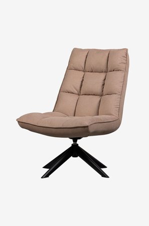 WOOOD - Lænestol Jouke, imiteret læder - Brun - Lænestole - Fra Homeroom