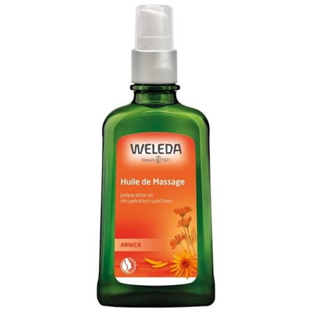 Massageolja - Weleda - Arnica - 100ml - Muskelavlastning - Naturliga oljor