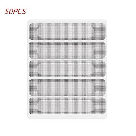 50 stk Anti-insekter Fluer Bug Dør Vindue Myg Net Reparation Tape Patch Klæbende