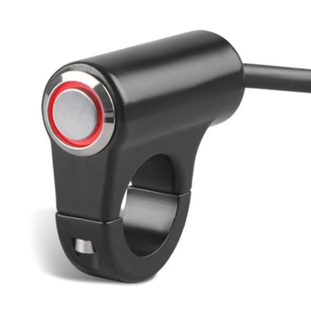 Moottoripyörän Atv Ohjaustangon On Off -kytkin 22mm 7/8" Moottoripyörän Muutossarja 12v