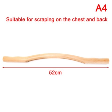 Bambuspinne laget av naturlig tre for massasje gouache bøk tre ryggmassasje for skulder ryggmassasje terapi SPA skjønnhetssalong