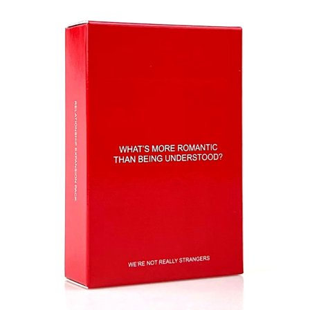 We're Not Really Strangers -korttipeli (englanninkielinen versio)