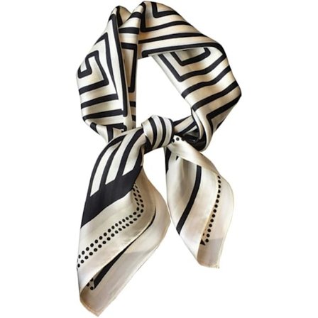 100% ren Mulberry silke firkantet tørklæde til hår - 27''x27'' Kvinder Mænd Naturlig silke halstørklæde hovedtørklæde