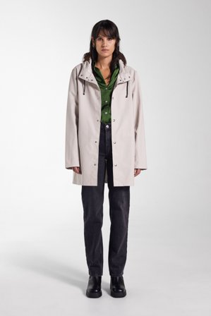 Stockholm Lightweight Raincoat Light Sand