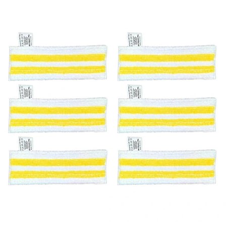 6 stk. dampmoppeklude til Kärcher Easyfix Sc2 Sc3 Sc4 Sc5