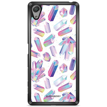 Bjornberry Skal Sony Xperia XA1 - Kristaller Regnbåge