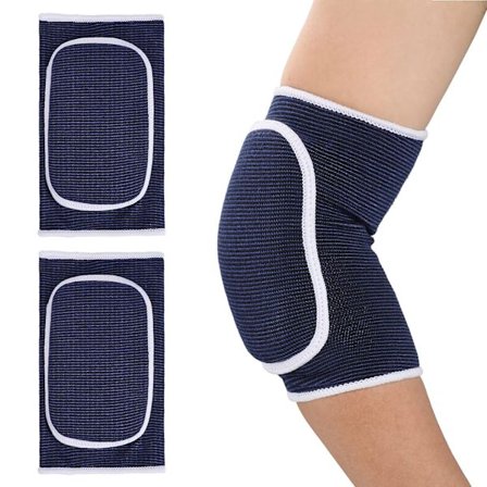 Par albuebeskyttere med tykk svamp polstring pustende albuebeskyttere arm skinne støtte fitness senebetennelse støtte stropp p