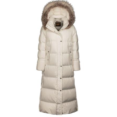 Moorer, Breuil-Fur-Stp Jacket Biały, Kobieta, Rozmiar: 3XS