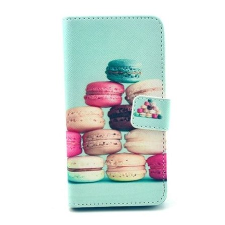 Moberg Samsung Galaxy Alpha Flip Fodral - Macarons