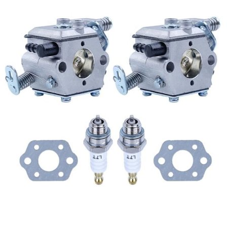 2 kpl MS170 kaasuttimen tiivistesarja yhteensopiva Stihl moottorisahojen 017018 MS170 MS180 kanssa, korvaa 11301200608