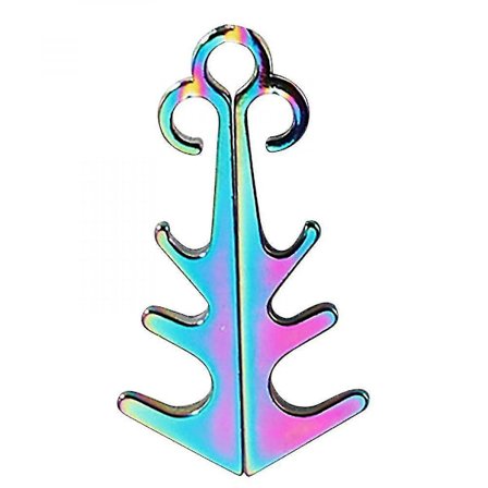 Multifunksjonell flaskeåpner nøkkelring veggkrok henger telefonholder