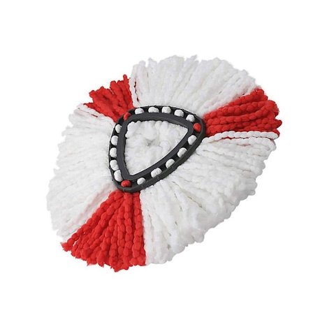 Pestävä pyöreä polyesterimopilla, kolmionmuotoinen, uudelleenkäytettävä moppiliina