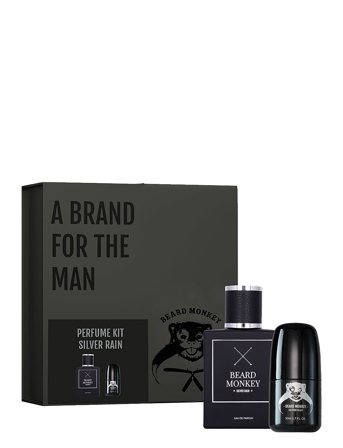 Beard Monkey Gift Set Silver Rain - Nude - ONE SIZE