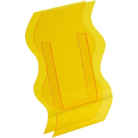 Vågformad blomvas i akryl, genomskinlig hydroponisk terrarium blomsterarrangemang kruka för hemmakontor trädgårdsdekoration