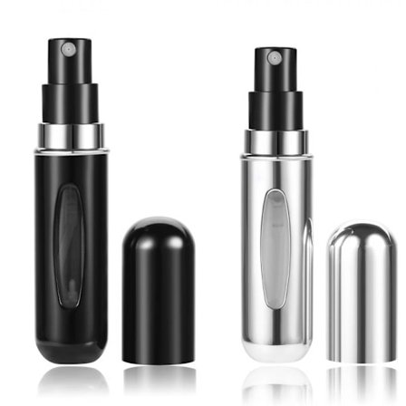 2X Parfume Atomizer 8 ml Parfumeflaske til rejser