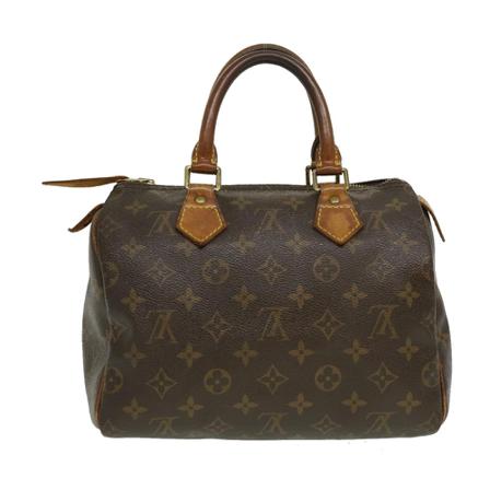 Louis Vuitton Vintage, Pre-owned Speedy 25 Monogram Handbag Bruin, Dames, Maat:ONE Size