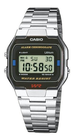 Casio Classic A163WA-1QES Sølv