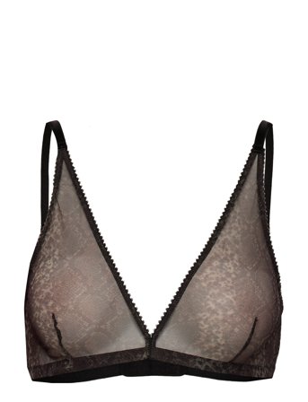 Melina High Apex Bra Black Underprotection