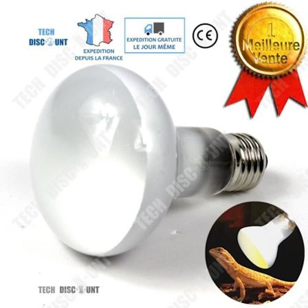 Reptilamp - TECH DISCOUNT - R63 - 50W - UVA - Glas