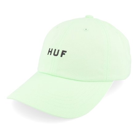 HUF - Verde unconstructed Gorra - Set Og Cv 6 Panel Hat Green Dad Cap @ Hatstore