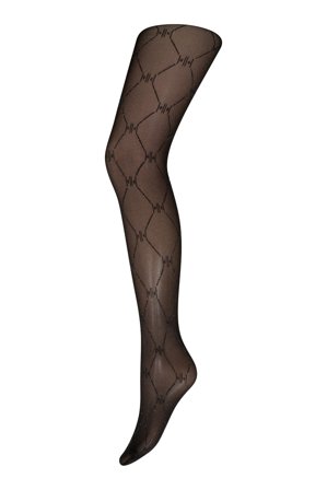 HTD tights w/lurex HH 25app Silver S/M