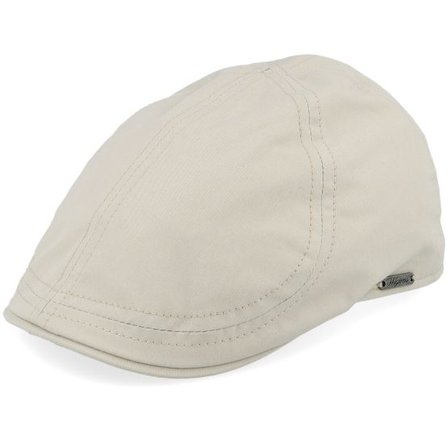 Wigéns - Beige flatcap Keps - Pub Cap Ecru Flat Cap @ Hatstore