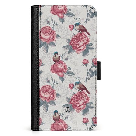 Bjornberry iPhone 15 Pro Fodral - Rosor & Fåglar