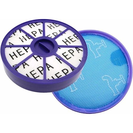 Etu- ja takasuodatin HEPA-suodatin Dyson DC19 DC20 DC21 DC29 - Ylä- ja alamoottorisuodattimet ennen ja jälkeen imurin