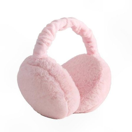 Bløde imiteret pels ørevarmere med justerbar pasform til vintervarme og komfort