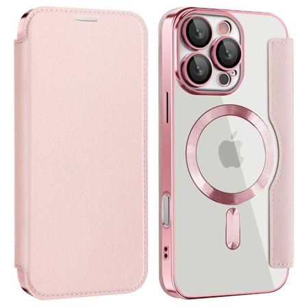 iPhone 16 Pro Max Fodral med Kortplatser - Rosa