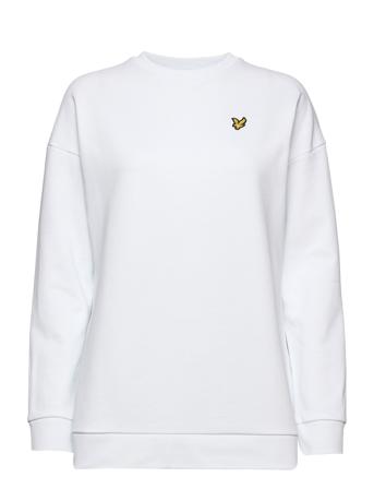 Over D Sweatshirt White Lyle & Scott