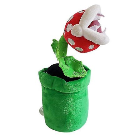 Mario äter kannibal blomkruka Plysch docka leksak Mario Perifer liten storlek