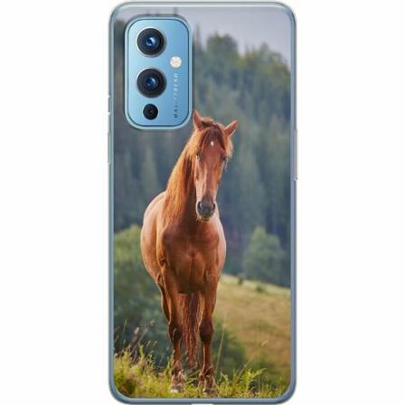 Oneplus 9 Genomskinligt Skal Hästar