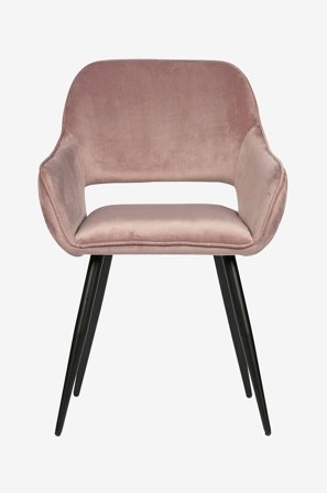 WOOOD - Spisebordsstol Jelle, 2-pak - Rosa - Stole - Fra Homeroom