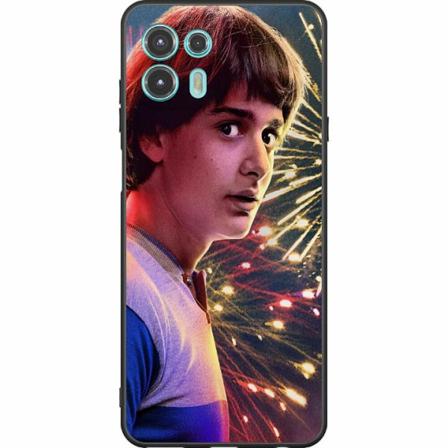 Motorola Edge 20 Lite Svart Skal Stranger Things - Will Byers