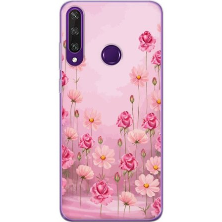 Kompatibel Mobilcover til Huawei Y6p Petal Reverie Soft Blush