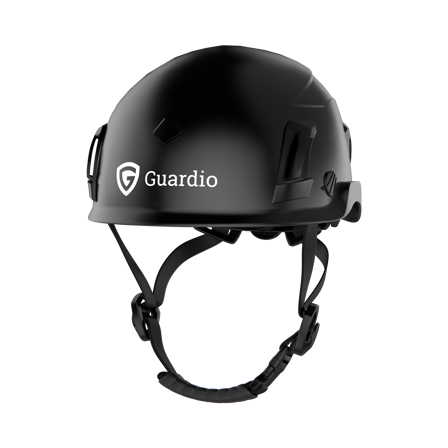 Guardio Armet Volt Vernehjelm Svart, Hodebeskyttelse