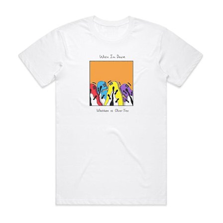 Oliver Tree When Im Down T-shirt Vit