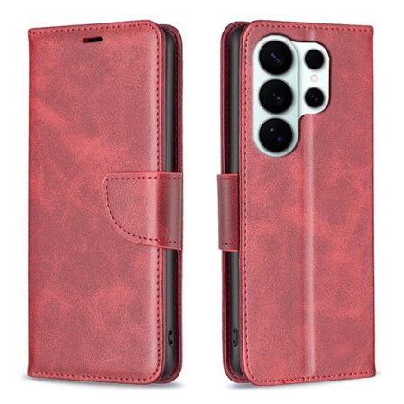 Mobilskal till Samsung Galaxy S26 Ultra Stöttåligt KonstLäder - Röd