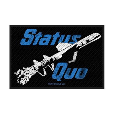Status Quo Just Supposin ́ Vävd Patch One Size Svart/Vit/Blå Black/White/Blue One Size