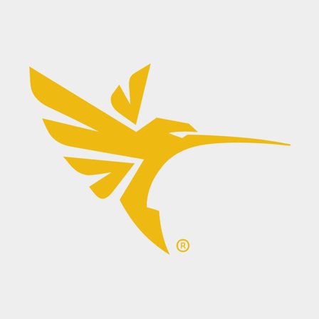 Dekal Humminbird fågel 200mm