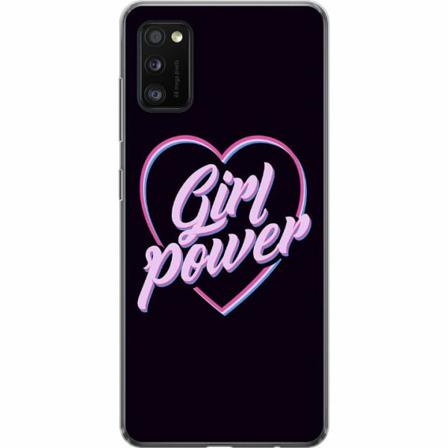 Samsung Galaxy A41 Skal / Mobilskal - Neon Girl Power