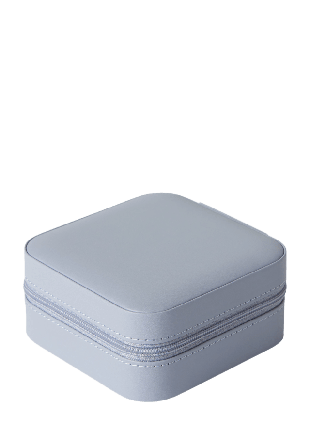 Åhléns Home Smyckeskrin med dragkedja JULIETTE Dekoration Blå ONESIZE