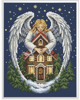 Stickpackung Bild Weihnachtsengel