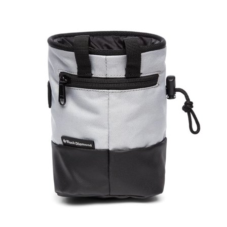 Black Diamond Mojo Zip Chalk Bag Mountaineering equipment Grey S/M