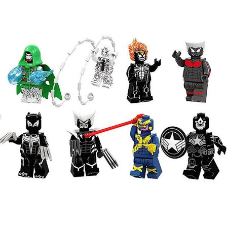 Superhero Series Assembled Building Block Mini Toy