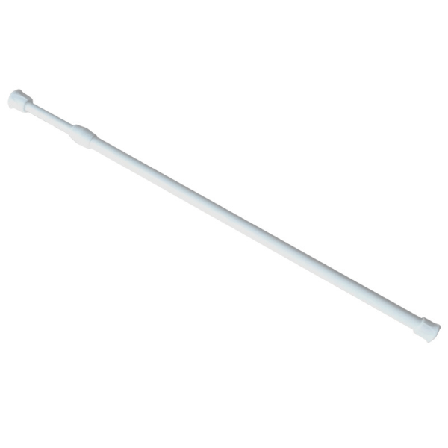 Kort utdragbar gardinstång Rod-55~90cm, vit, max belastning 2kg, 1 st